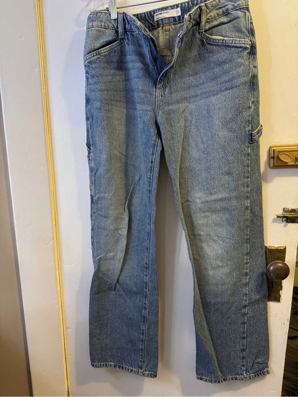 Classic Garage Blue Denim Jeans